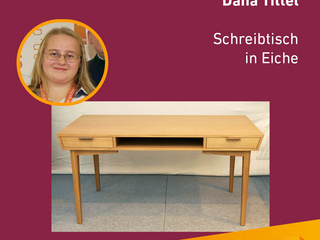 Die Gute Form 2024: Dana Tittel, Schreibtisch in Eiche